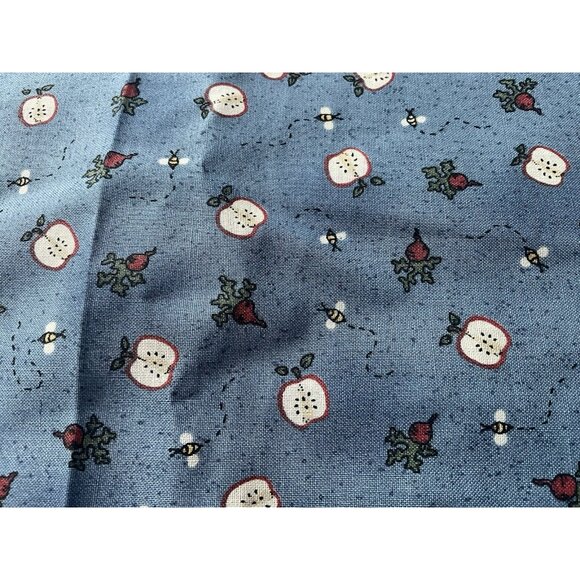 Leslie Becky VIP Fabrics Cranston Print Works 6 Yards x 44 Inch Blue, Red, White - Picture 9 of 10